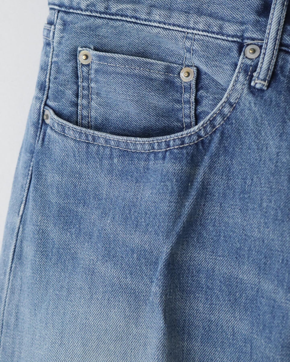 Graphpaper SELVAGE DENIM FIVE POCKET TAPERED PANTS – NCNR