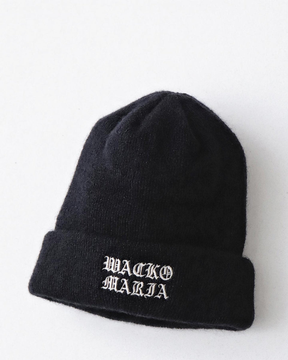 WACKO MARIA/KNIT WATCH CAP（BLACK）ニットキャップ DCEF33E4-DA8A-4CBF-BB08-