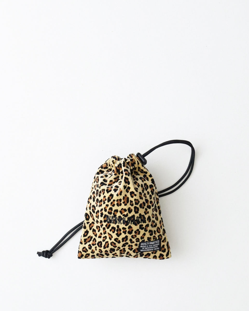 WACKOMARIA VELVET DRAWSTRING BAG ワコマリア VELVET DRAWSTRING BAG【BLACK】｜WACKO MARIA｜MELTING POT
