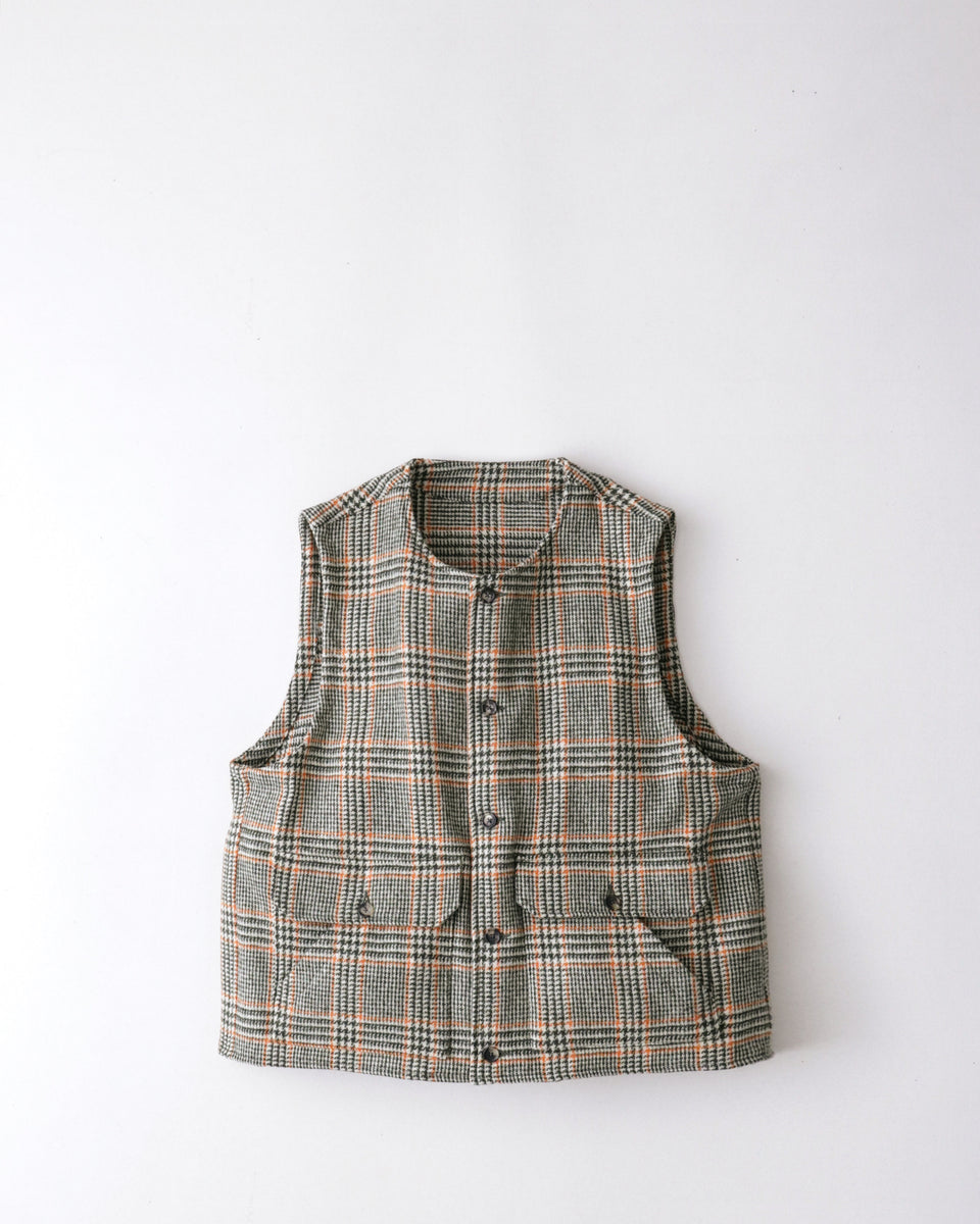 Sillage GILET HARRIS TWEED PLAID – NCNR WEB STORE