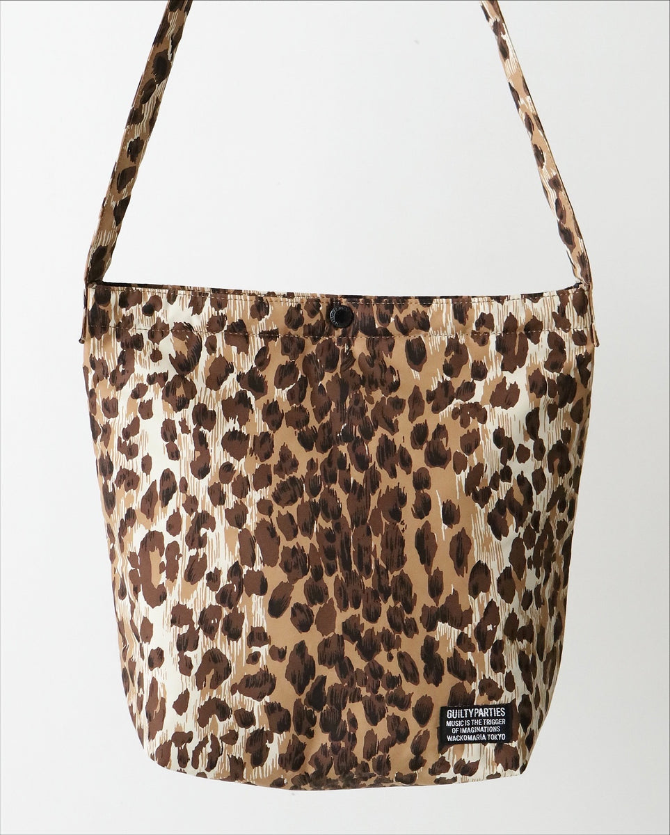 WACKO MARIA SPEAK EASY / LEOPARD SHOULDER BAG – NCNR ONLINE STORE