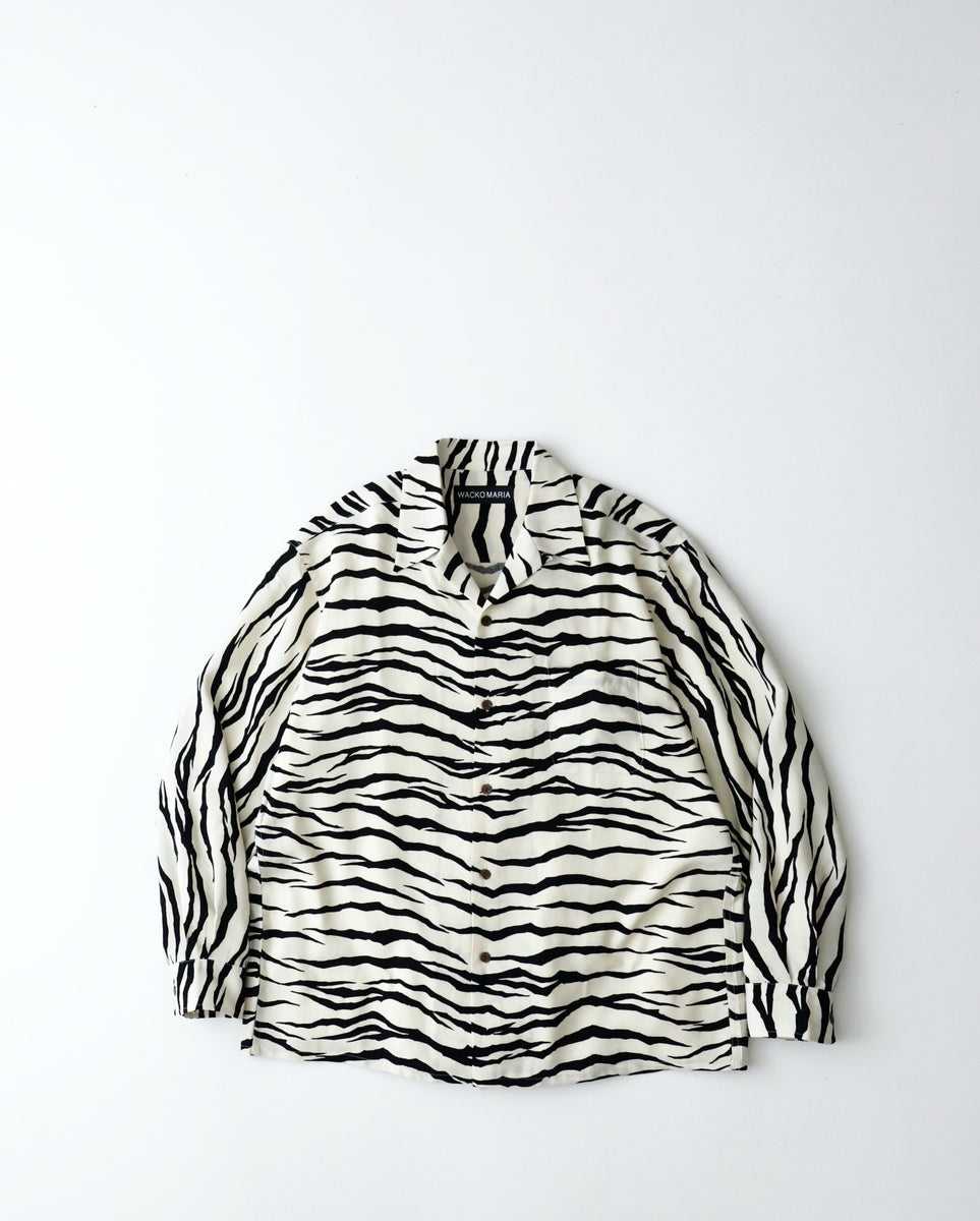 WACKO MARIA TIGER OPEN COLLAR SHIRT – NCNR ONLINE STORE