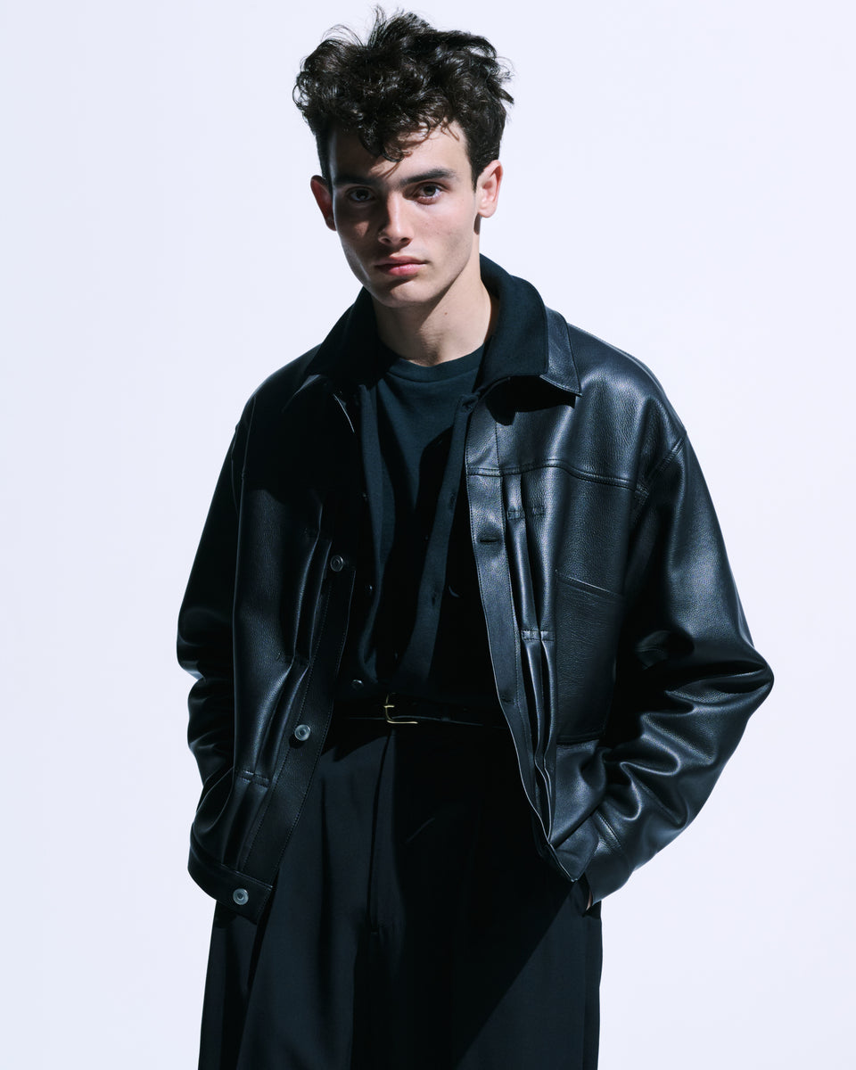 A.PRESSE SUEDE LEATHER HARRINGTON JACKET – NCNR WEB STORE