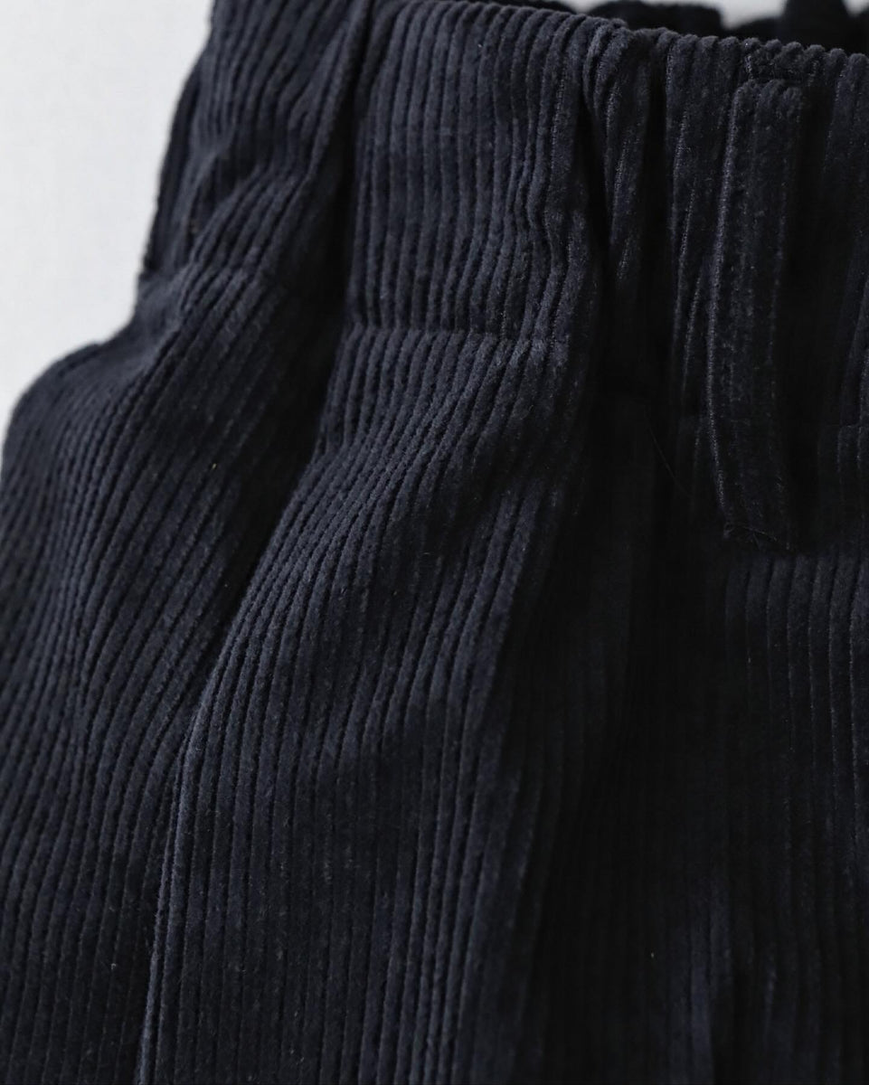 Sillage CIRCULAR PANTS CORDUROY BLACK – NCNR WEB STORE