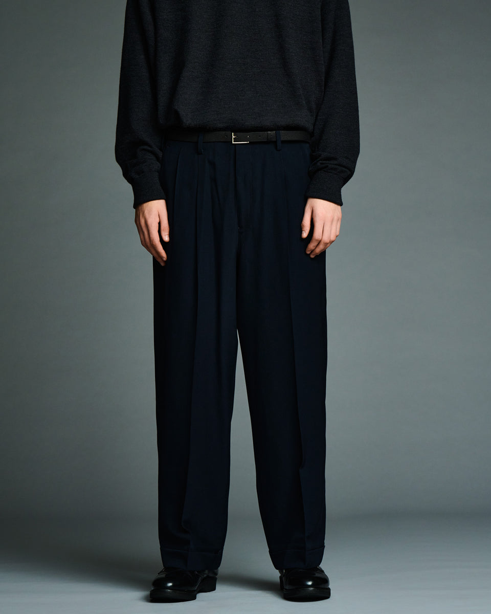 パンツ A.PRESSE Wool Rayon Wide Trousers 26ss A.PRESSE WOOL RAYON WIDE TROUSERS – NCNR ONLINE STORE