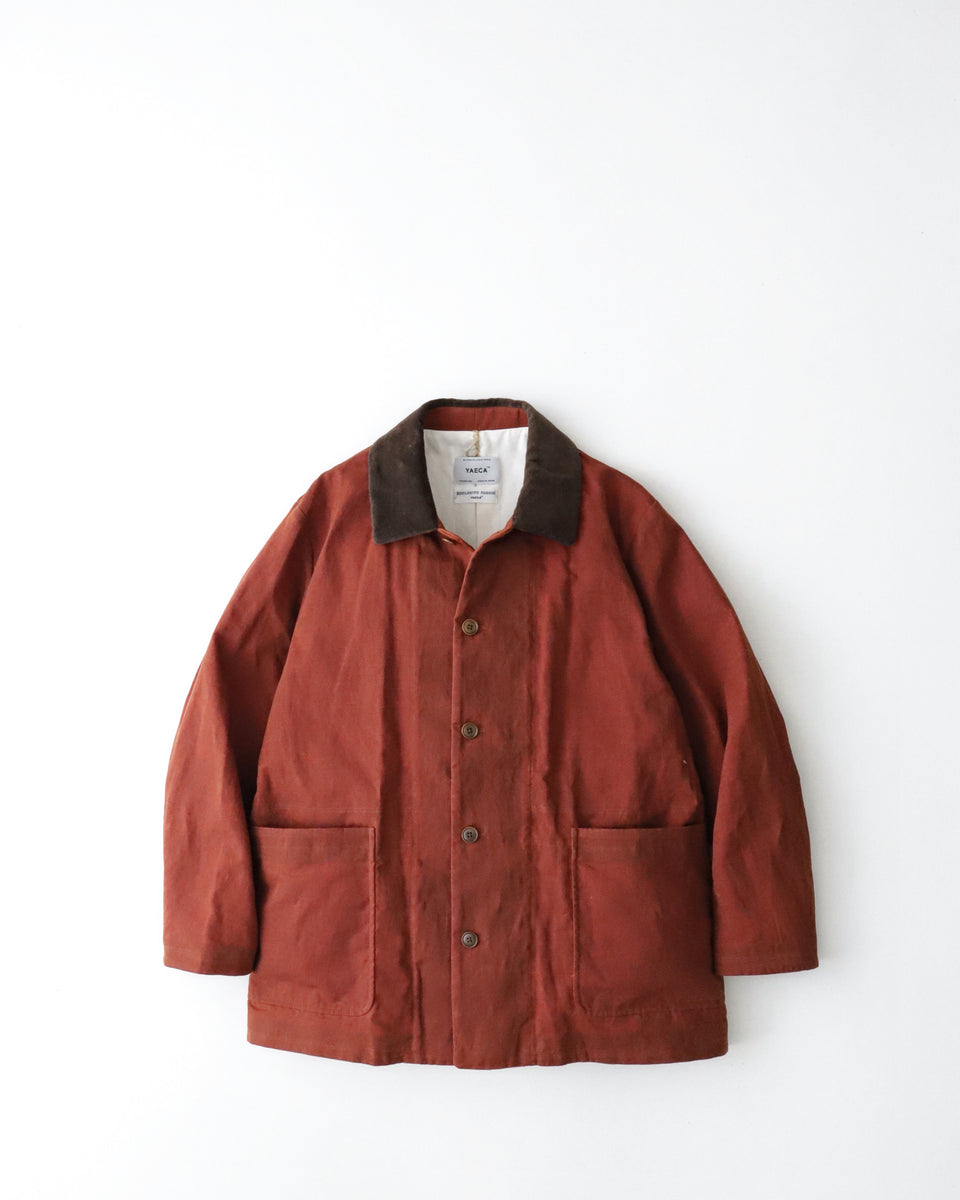 ヤエカ　YAECA カバーオールジャケット　オイルド YAECA／ヤエカ COVER ALL JACKET OILED／カバーオールジャケット