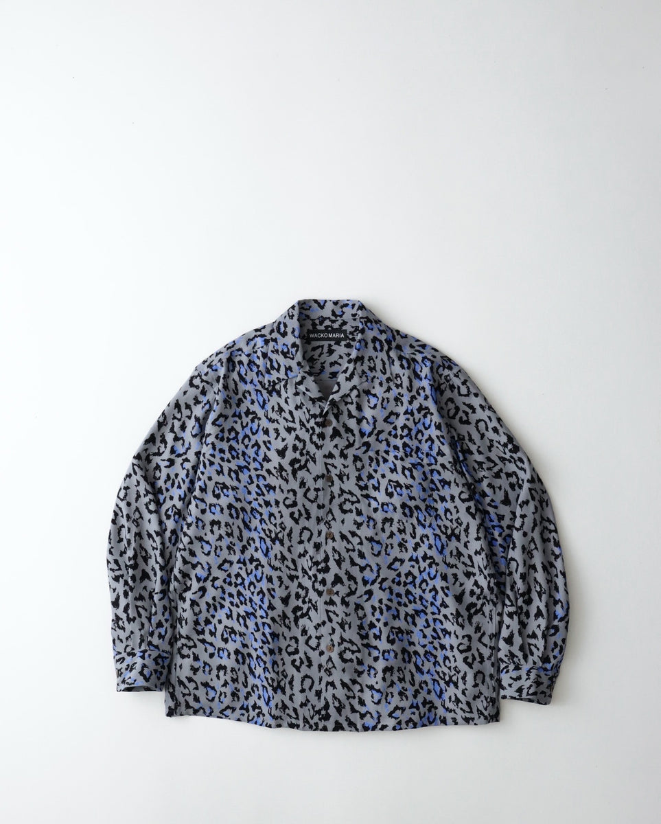 WACKO MARIA LEOPARD OPEN COLLAR SHIRT – NCNR WEB STORE