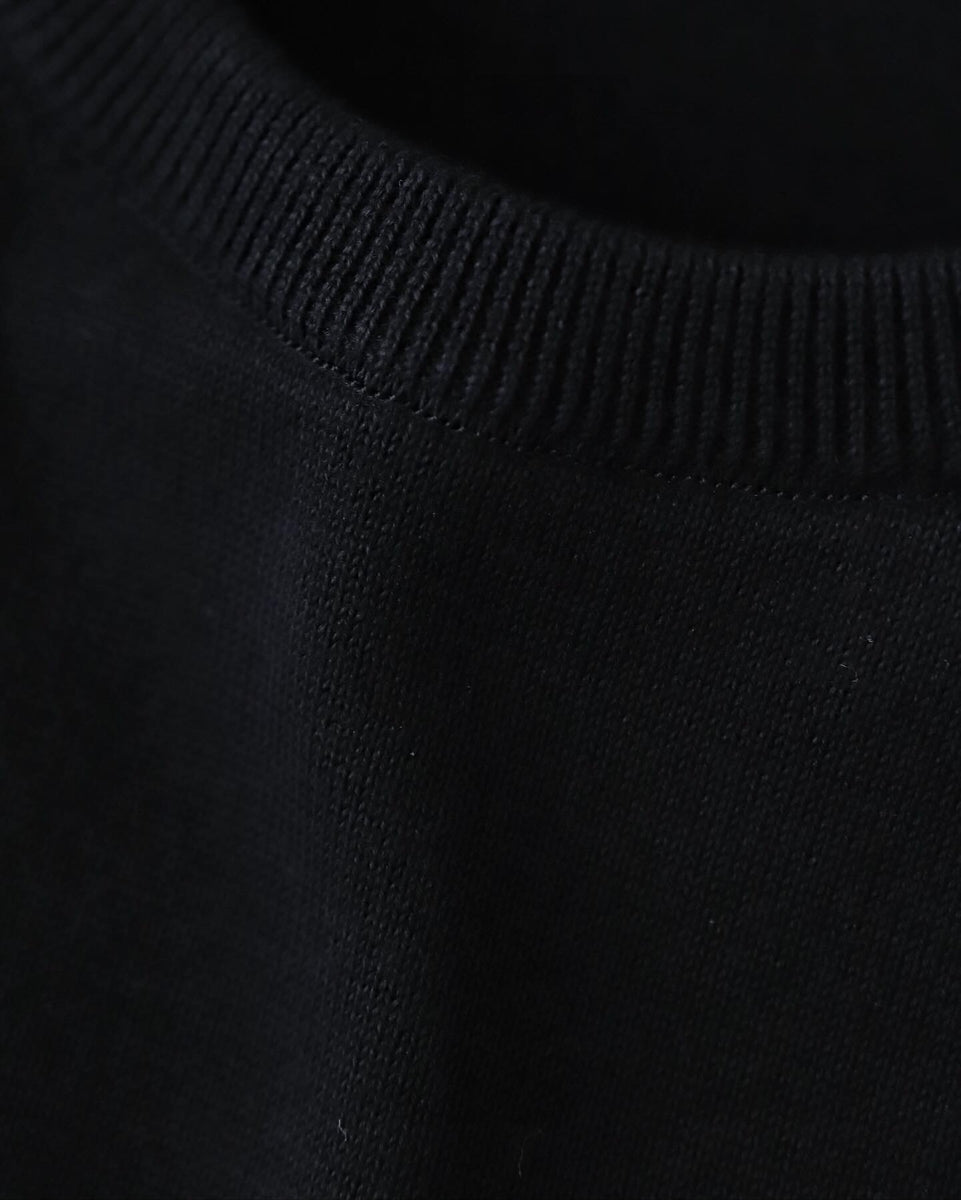 Graphpaper SUVIN COTTON OVERSIZED L/S CREW NECK KNIT – NCNR WEB STORE