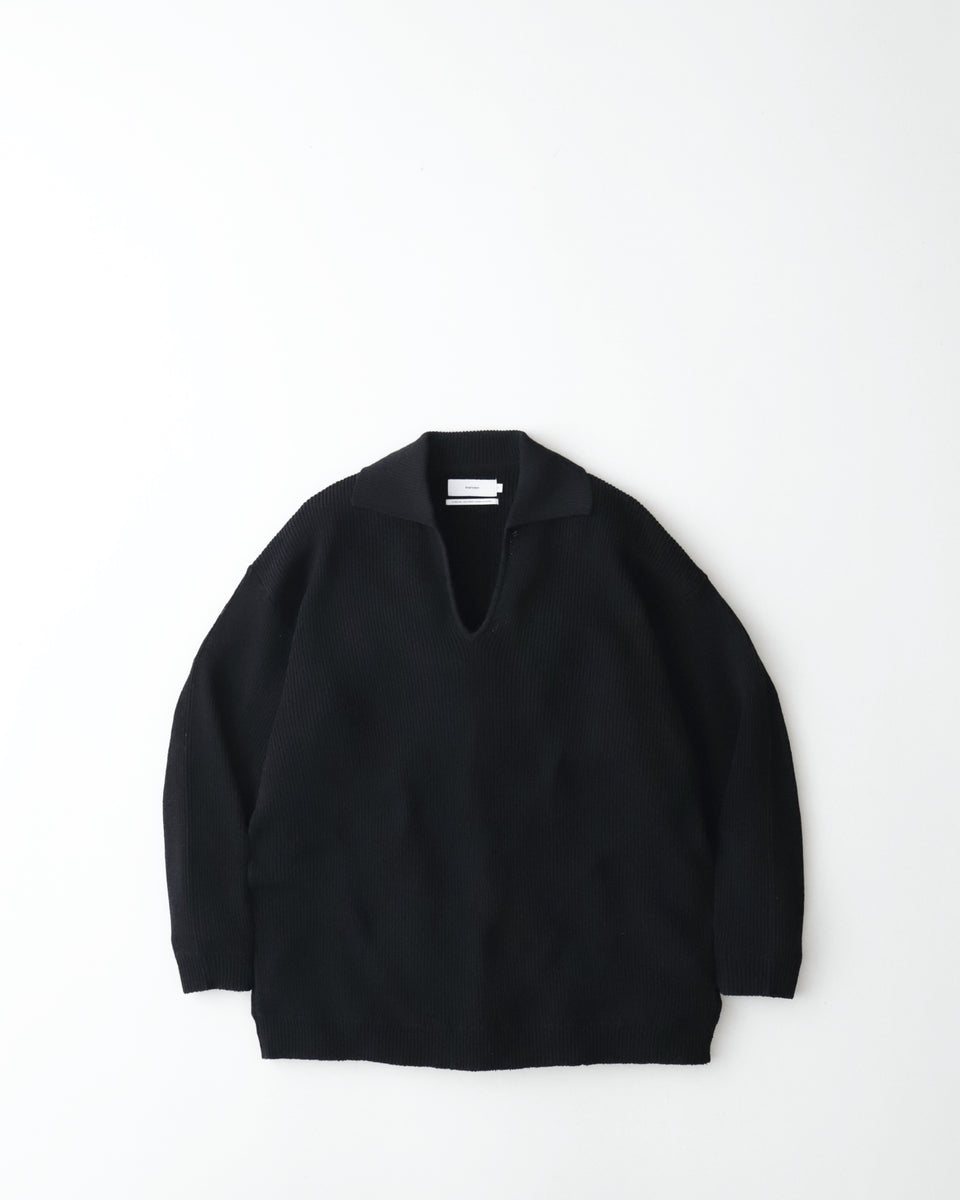 最終値下げ　グラフペーパー　リネン　ソロテックスニット Linen SOLOTEX Knit Crew Neck | Graphpaper(グラフペーパー