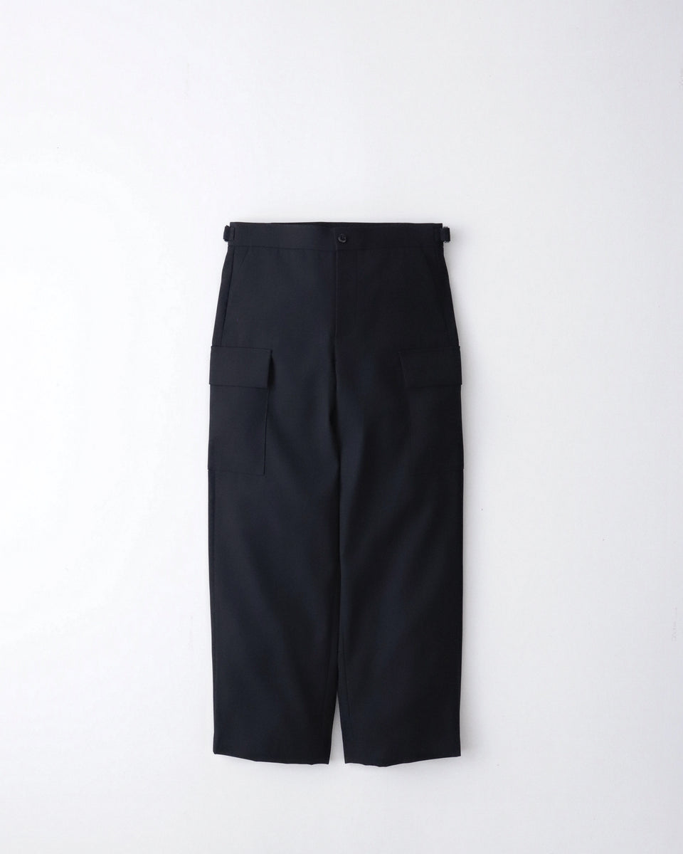 ATON フィールドカーゴパンツ チャコールグレー サイズ00 ATON BACK