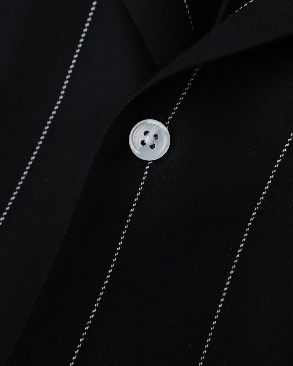 WACKO MARIA STRIPED OPEN COLLAR SHIRT – NCNR WEB STORE