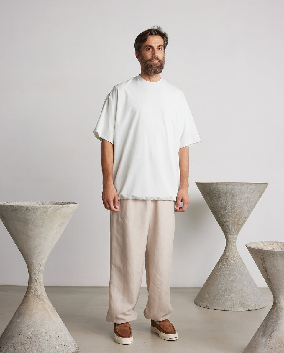パンツ 24SS Graphpaper Linen Cupro Track Pants Graphpaper Linen Cupro Track Pants - DIMPLE