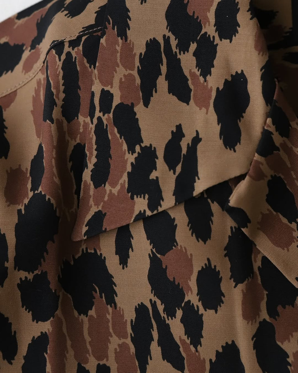WACKO MARIA LEOPARD HAWAIIAN SHIRT – NCNR ONLINE STORE
