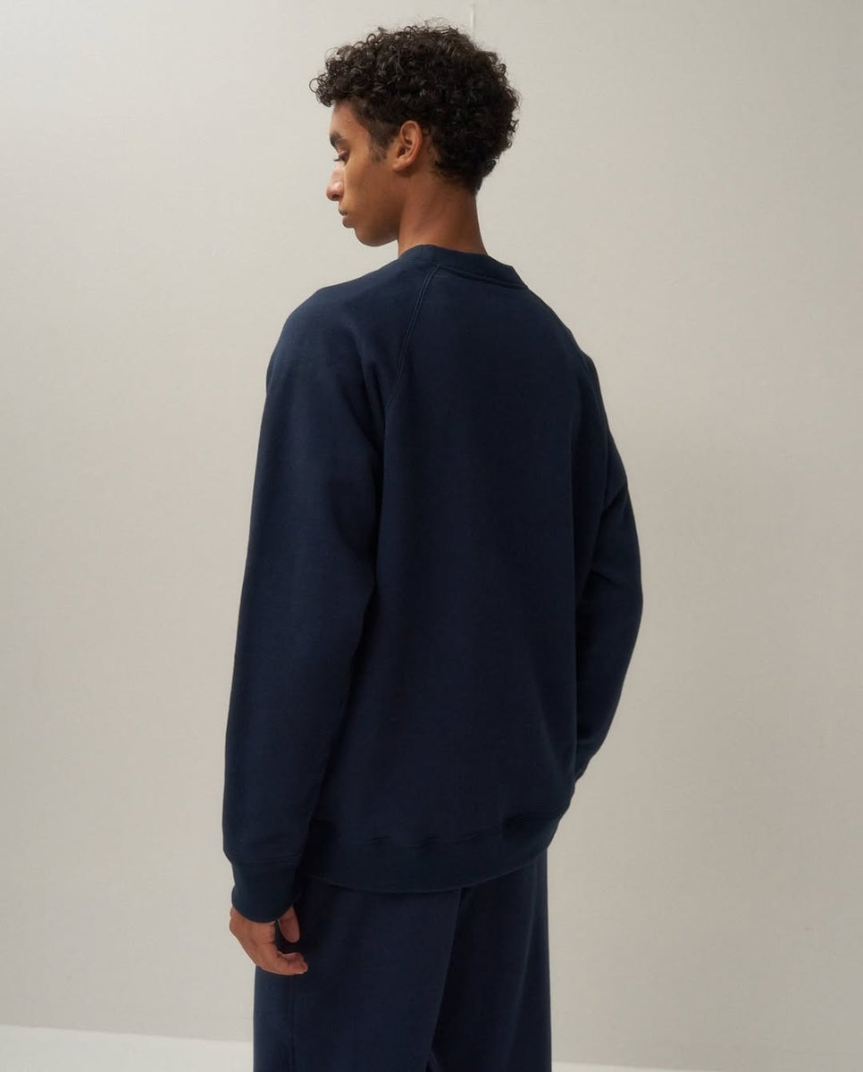 67▢ATON ゼロ吊り裏毛ハイネックスウェット ユニセックス TS1125-3 ZERO URAKE | SWEAT SHIRTS – ATON | エイトン