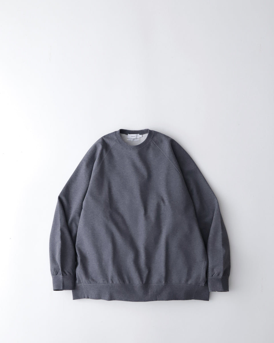 Graphpaper ULTRA COMPACT TERRY CREW NECK SWEATER