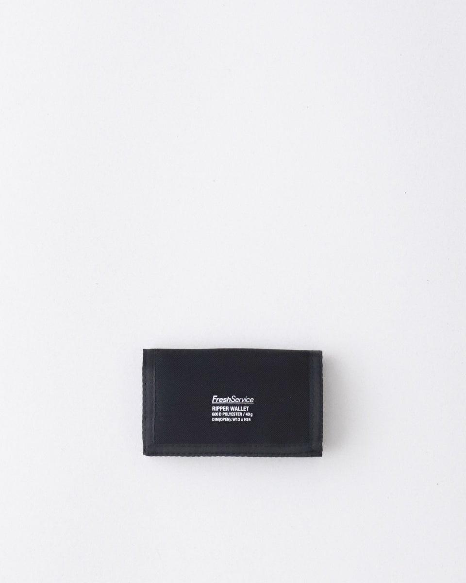 ✨Fresh Service ストラップ付きウォレット　メンズ財布 Fresh Service RIPPER WALLET [GRAY / KHAKI / BLACK] - Fresh