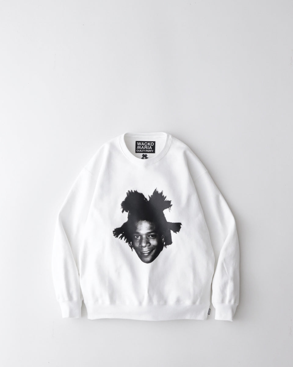 WACKO MARIA BASQUIAT SWEAT SHIRT バスキア 黒-