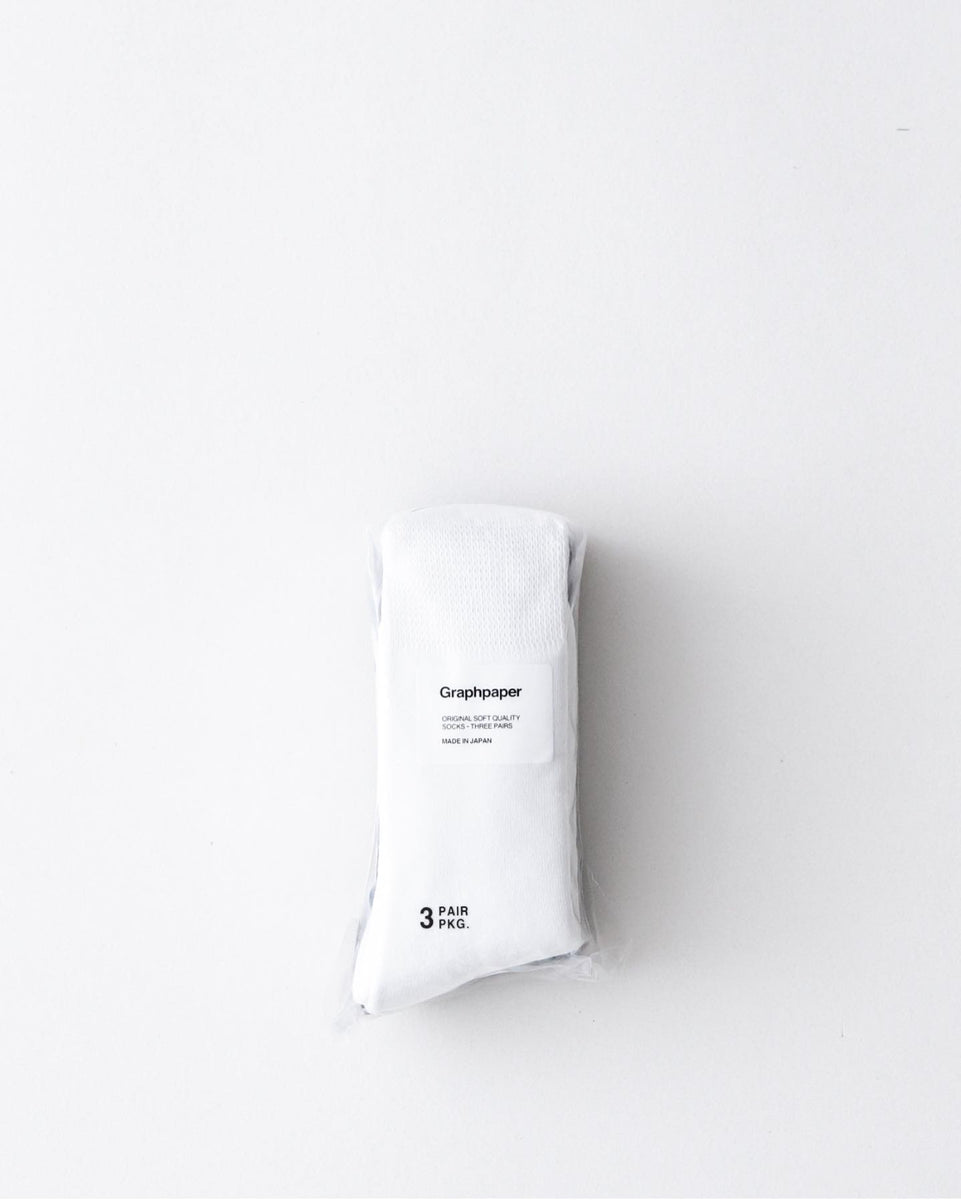 Graphpaper GRAPHPAPER 3-PACK SOCKS – NCNR ONLINE STORE
