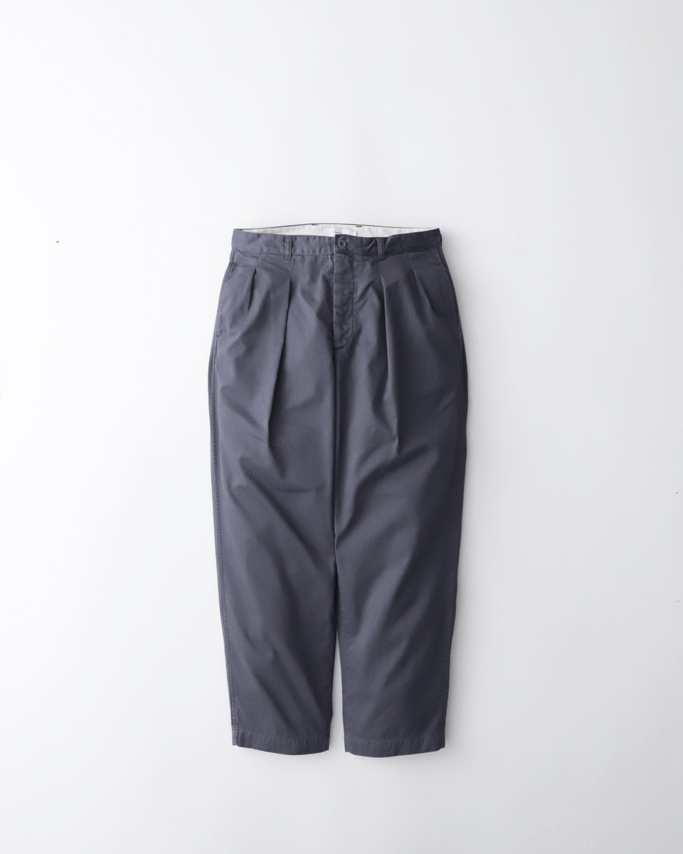 Graphpaper SUVIN CHINO TUCK TAPERED PANTS – NCNR WEB STORE