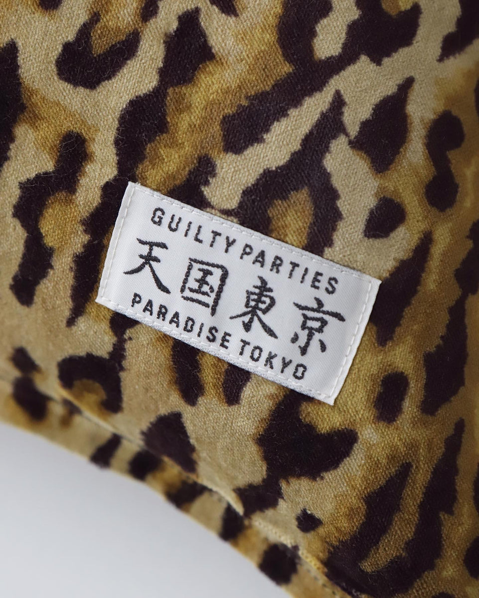 WACKO MARIA LEOPARD VELVET CUSHION – NCNR WEB STORE