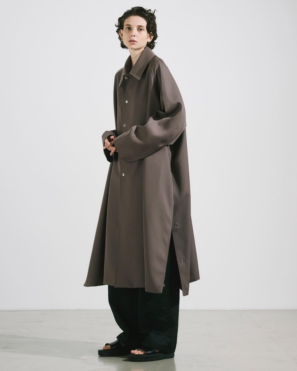 20AW The CLASIK BAL COLLAR PONCHO