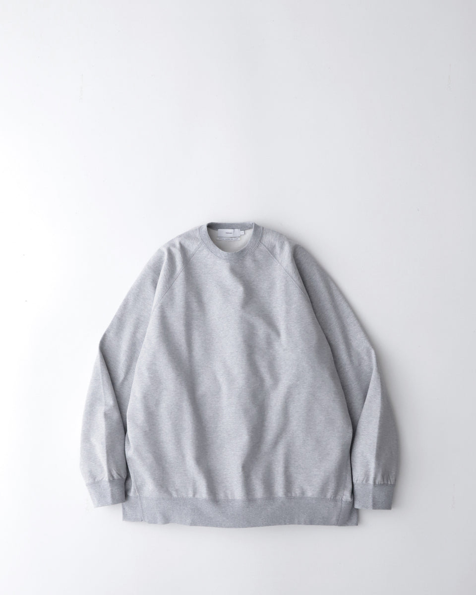 Graphpaper ULTRA COMPACT TERRY CREW NECK SWEATER