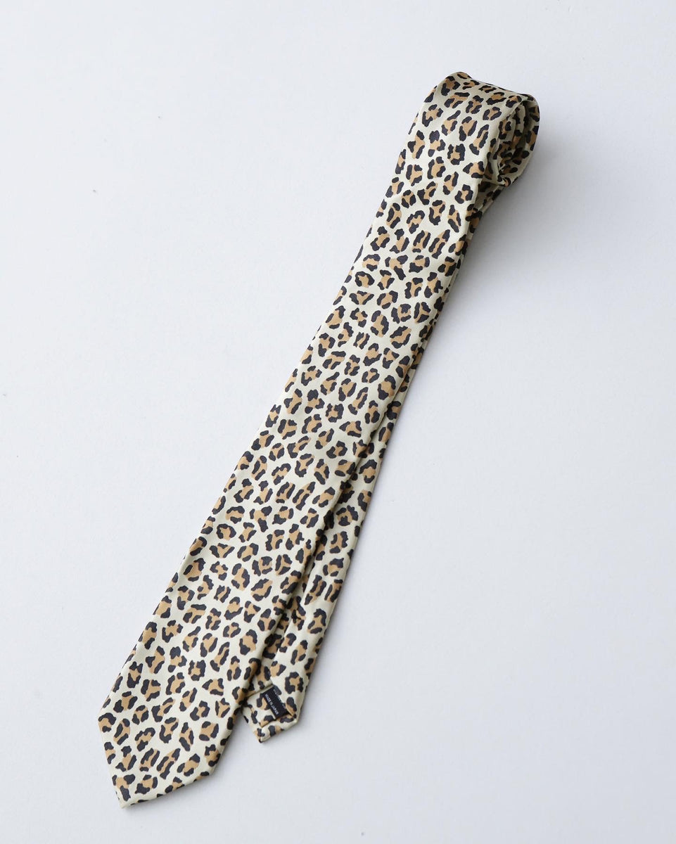 WACKO MARIA LEOPARD WIDE NECKTIE – NCNR ONLINE STORE