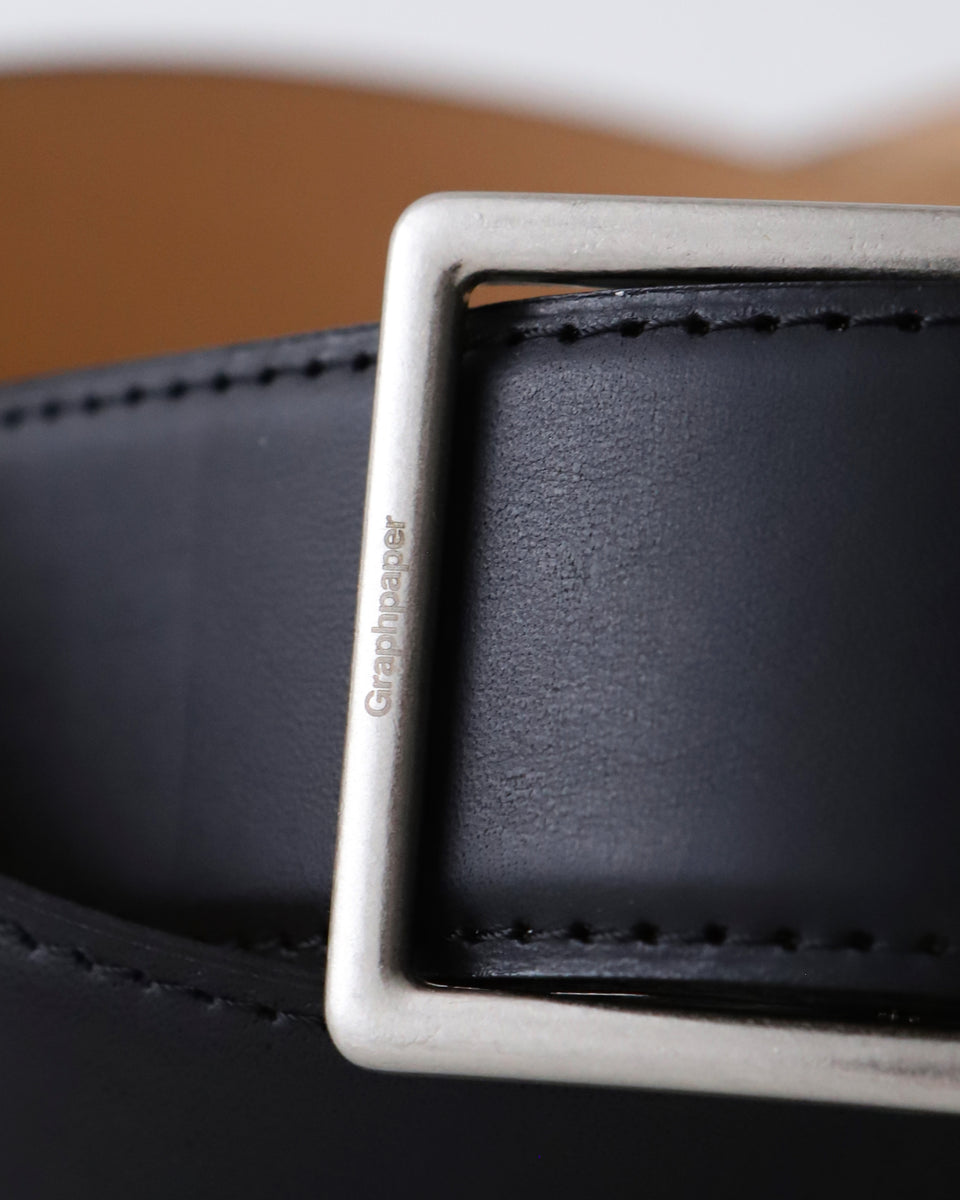 Graphpaper Holeless Leather Classic Belt - 小物