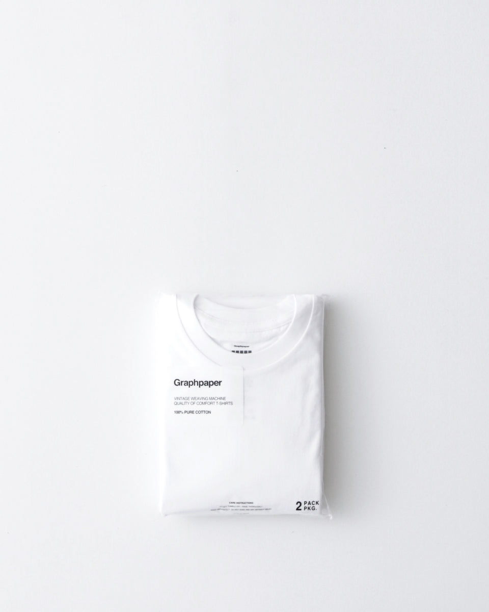 Graphpaper 2-PACK CREW NECK TEE