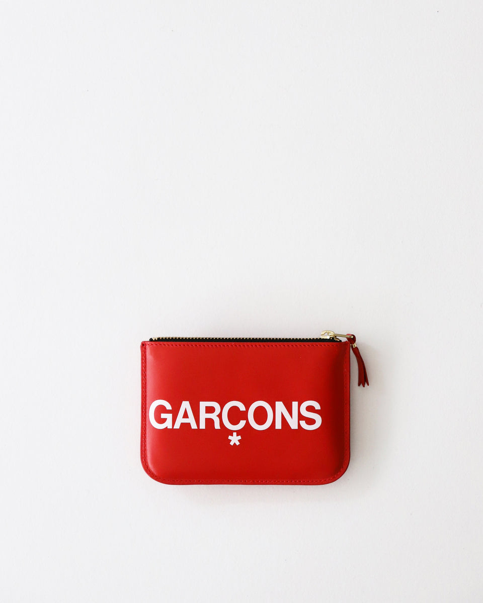 Wallet COMME des GARCONS HUGE LOGO POUCH S – NCNR ONLINE STORE