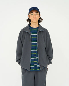 POLARTEC FLEECE STAND COLLAR BLOUSON