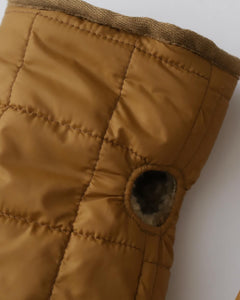 BOA QUILT HAND WARMER CAMEL REVERSIBLE