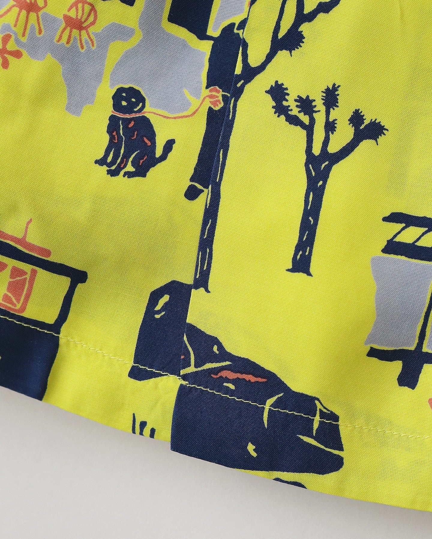 SOUVENIR SHIRT LOS ANGELES YELLOW
