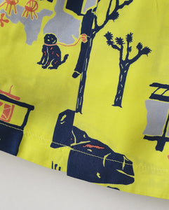 SOUVENIR SHIRT LOS ANGELES YELLOW