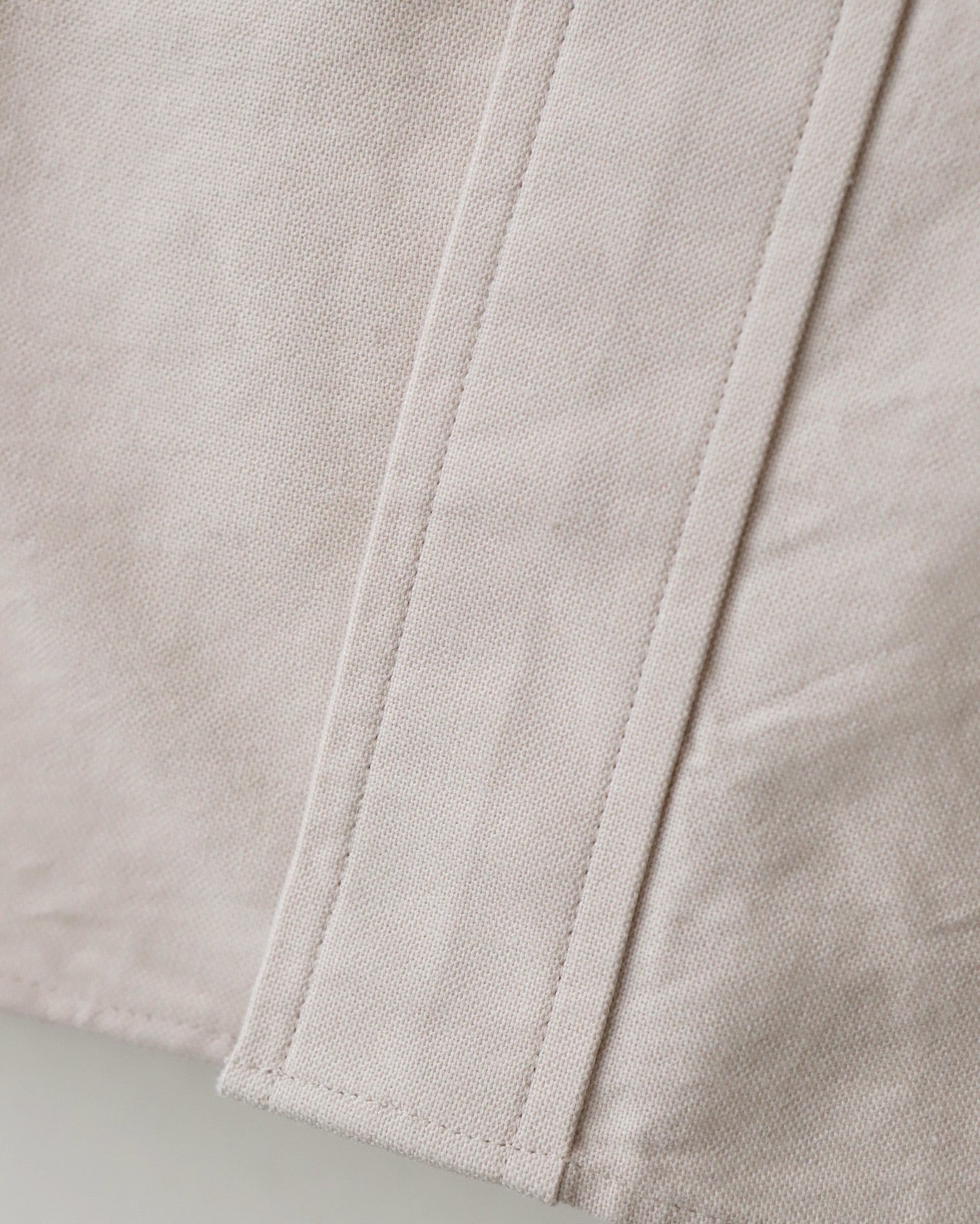 OXFORD OVERSIZED S/S BAND COLLAR SHIRT