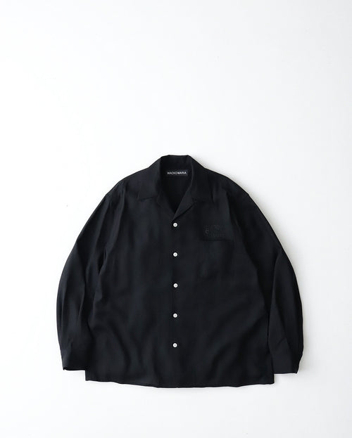 Wacko Maria ニットポロ STRIPED KNIT JACQUARD POLO SHIRT【BLUE】｜WACKO MARIA