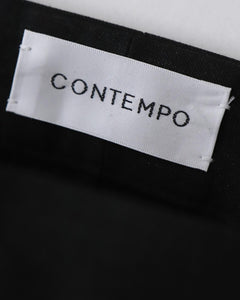 CONTEMPO｜2WAY PANTS TUCK TAPERED