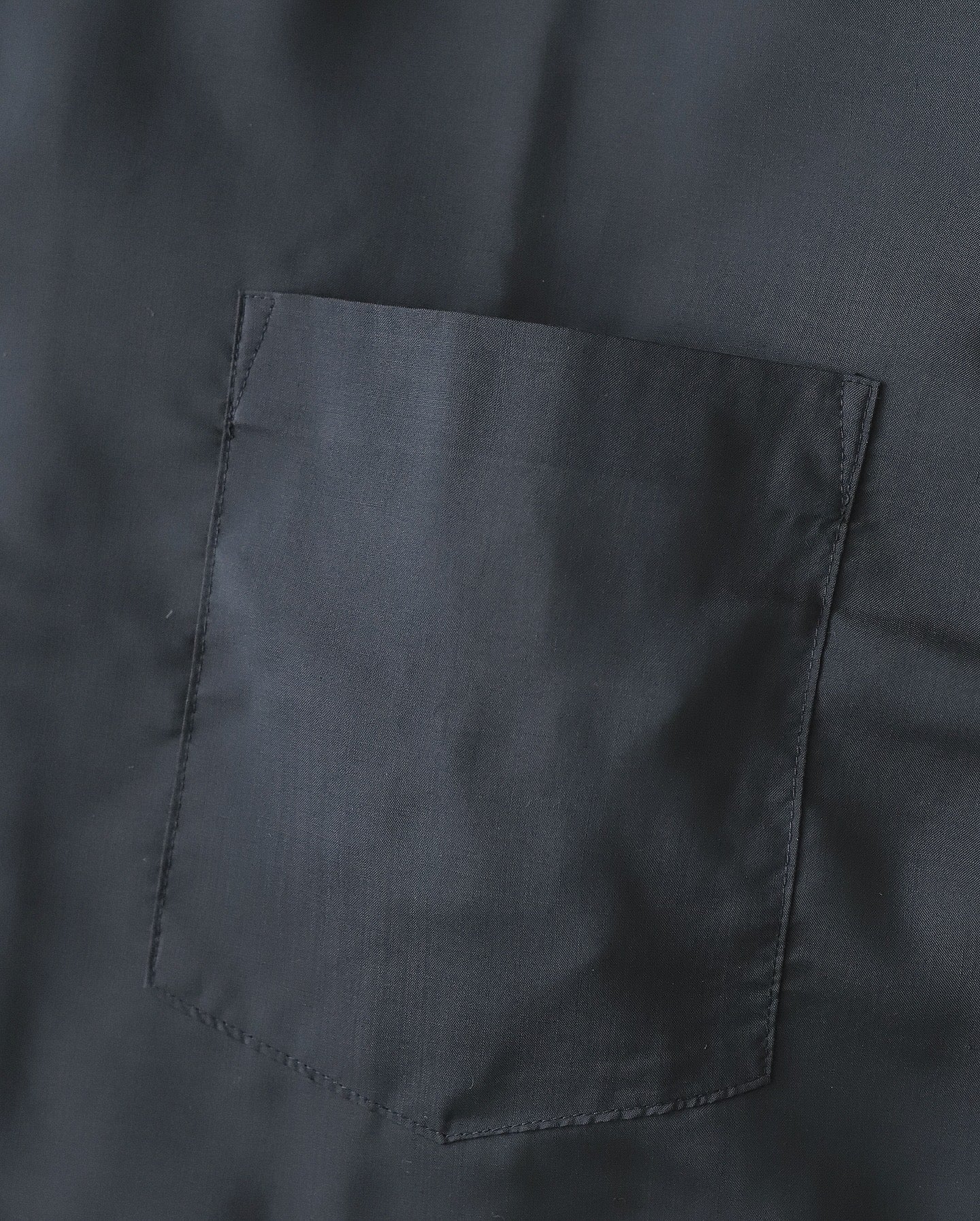 COMME des GARCONS HOMME DEUX POLYESTER BROAD LONG SLEEVE SHIRT