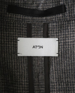 LINEN WOOL TWILL SHIRT JACKET