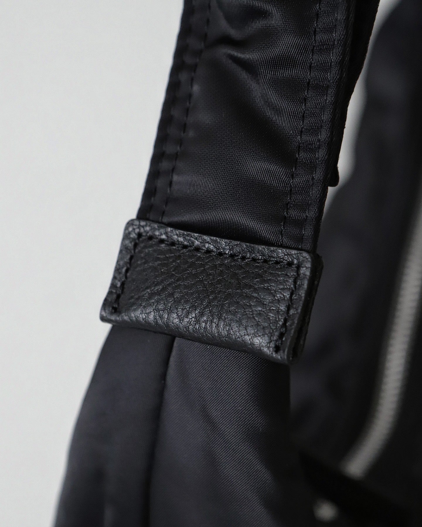 COMME des GARCONS HOMME COTTON NYLON DOUBLE TWILL SHOULDER BAG
