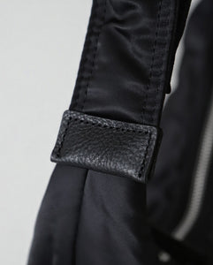 COMME des GARCONS HOMME COTTON NYLON DOUBLE TWILL SHOULDER BAG