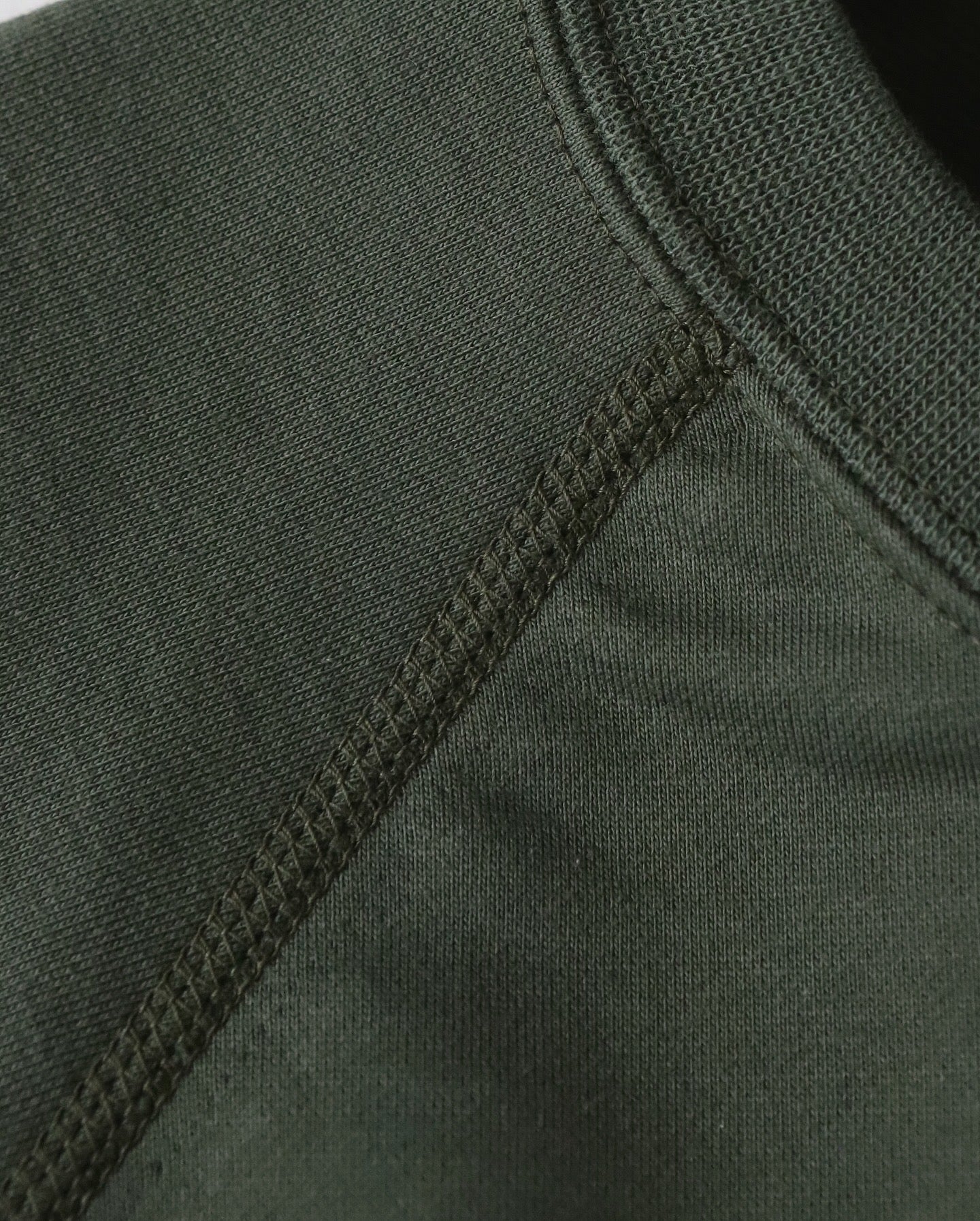 HARD TERRY CREW NECK SWEAT