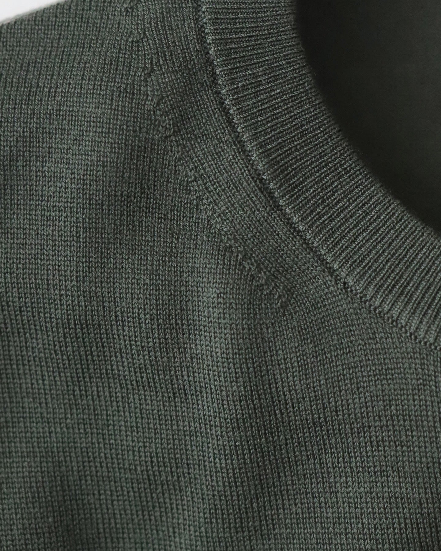 HIGH GAUGE L/S OVERSIZED CREW NECK KNIT