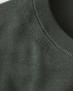HIGH GAUGE L/S OVERSIZED CREW NECK KNIT