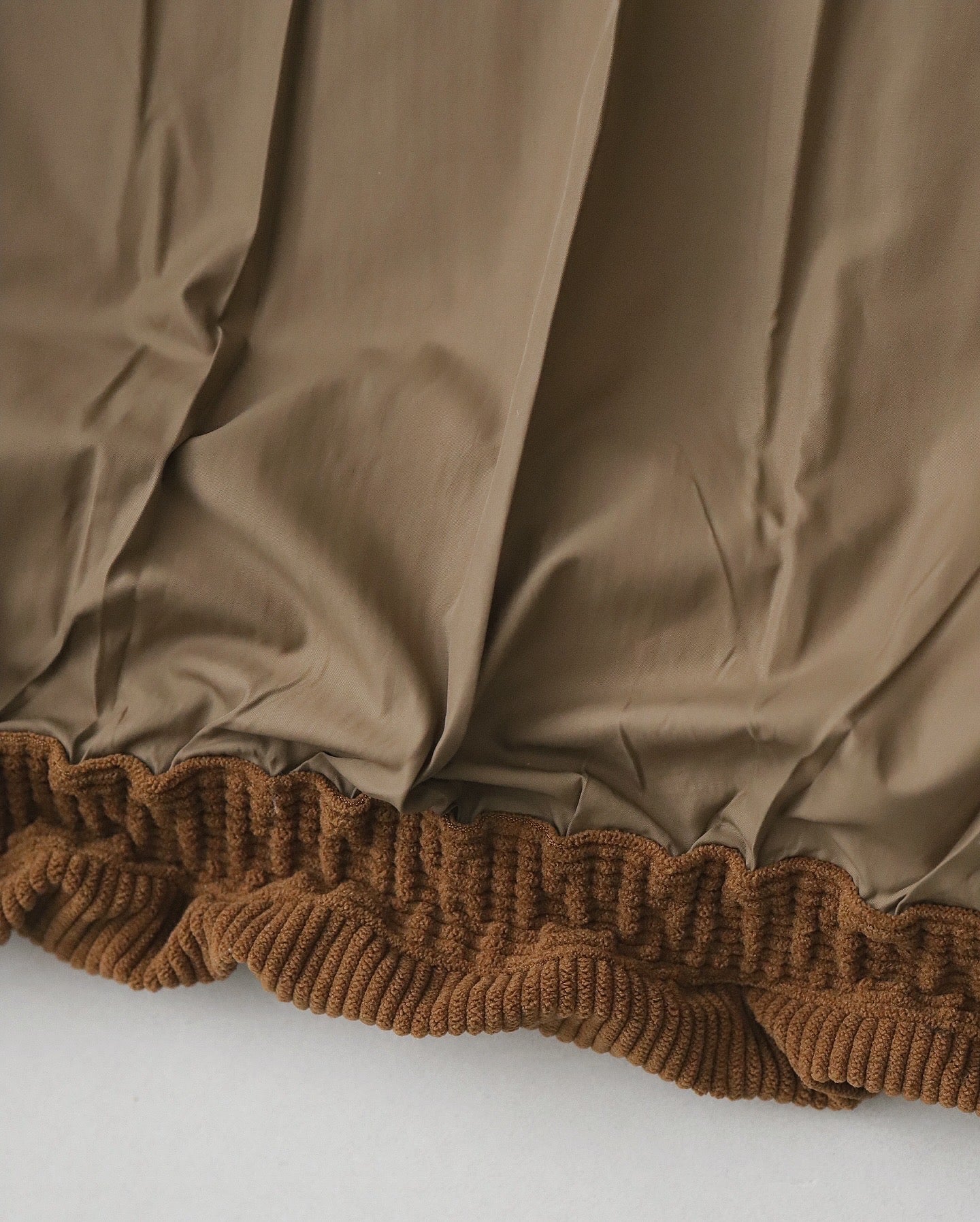 CORDUROY DOWN JACKET