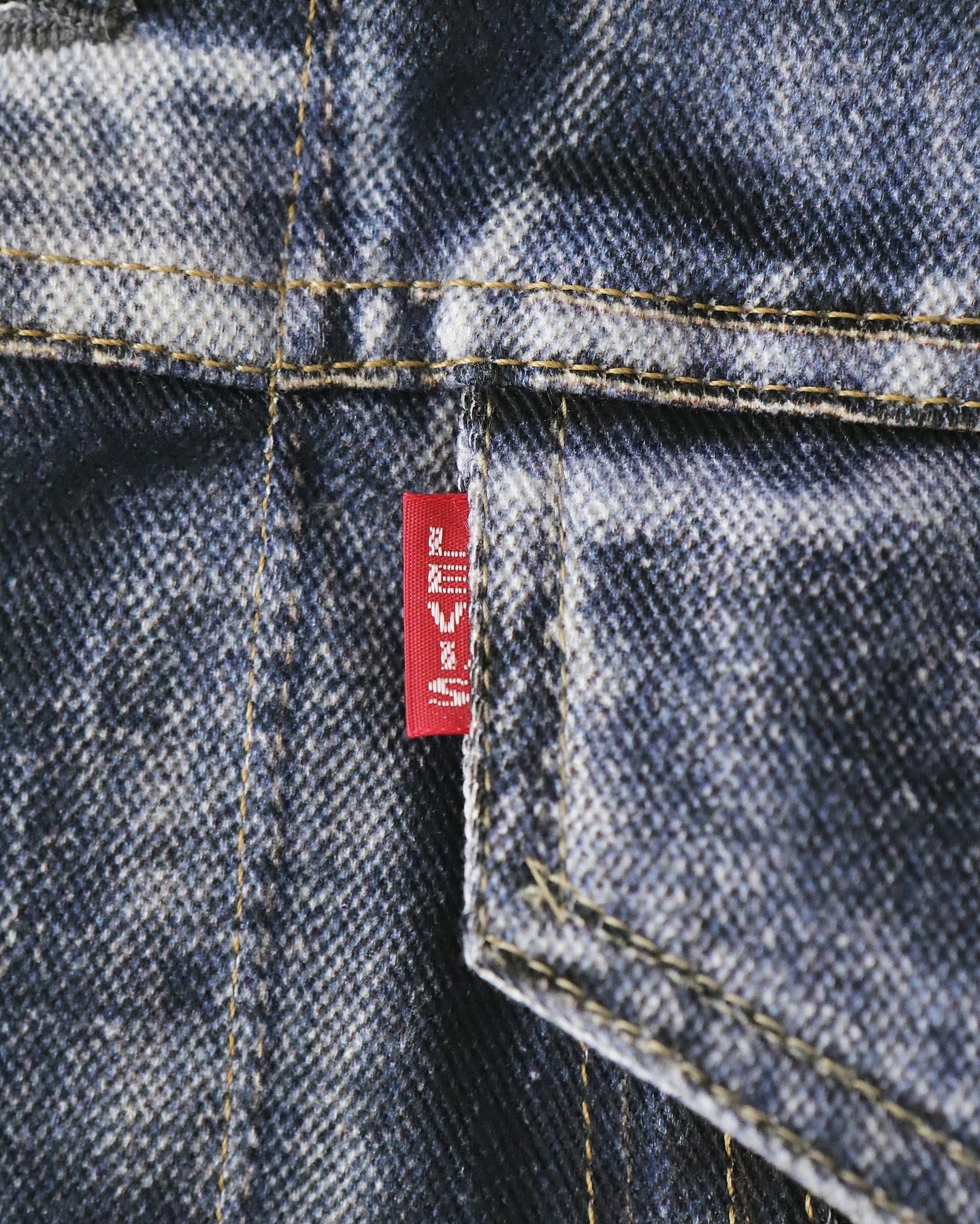 BerBerJin × Levi’s 70505 TRIPLE NAME DENIM PRINT JACKET