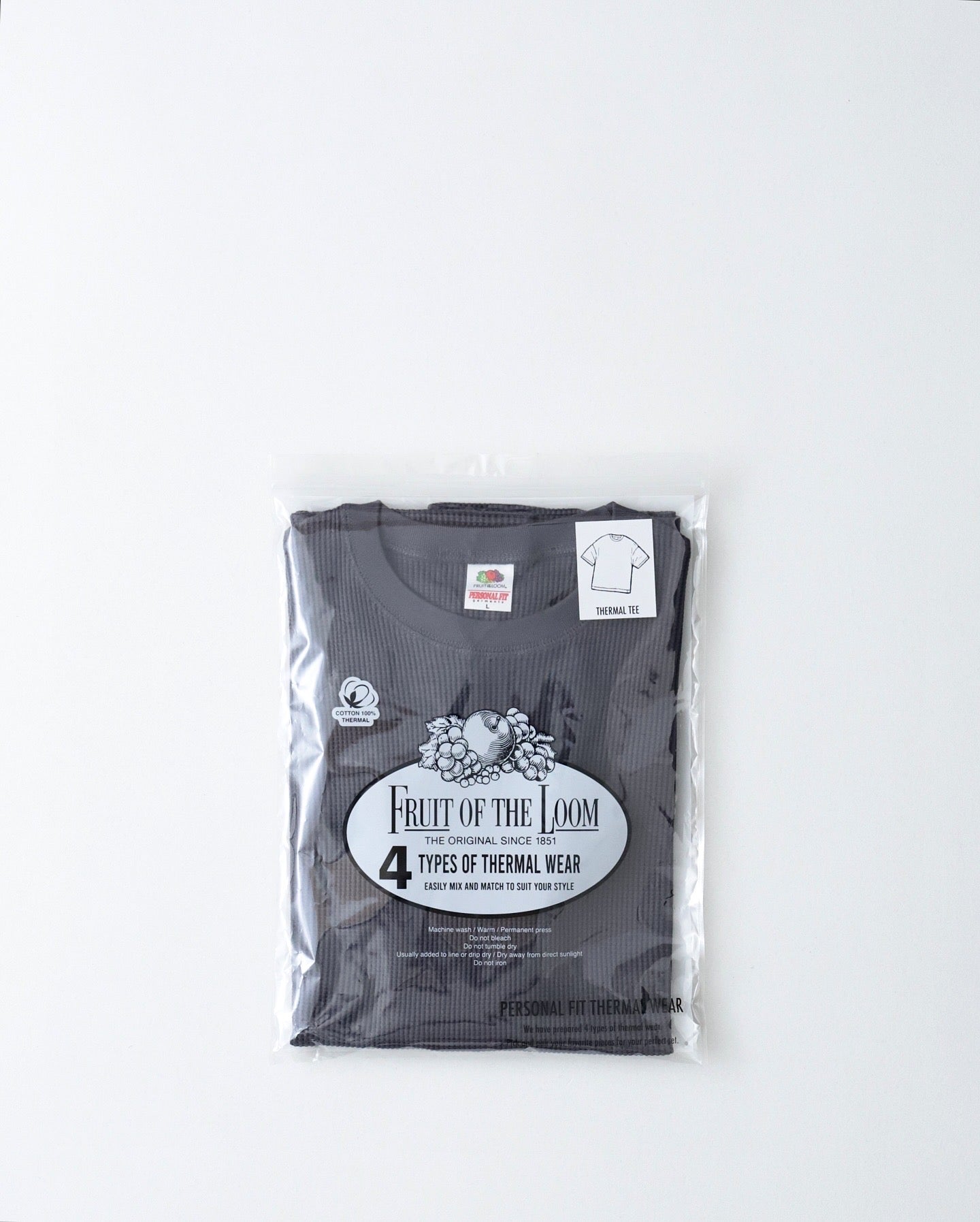 THERMAL TEE｜Fruit of the Loom × 金子恵治