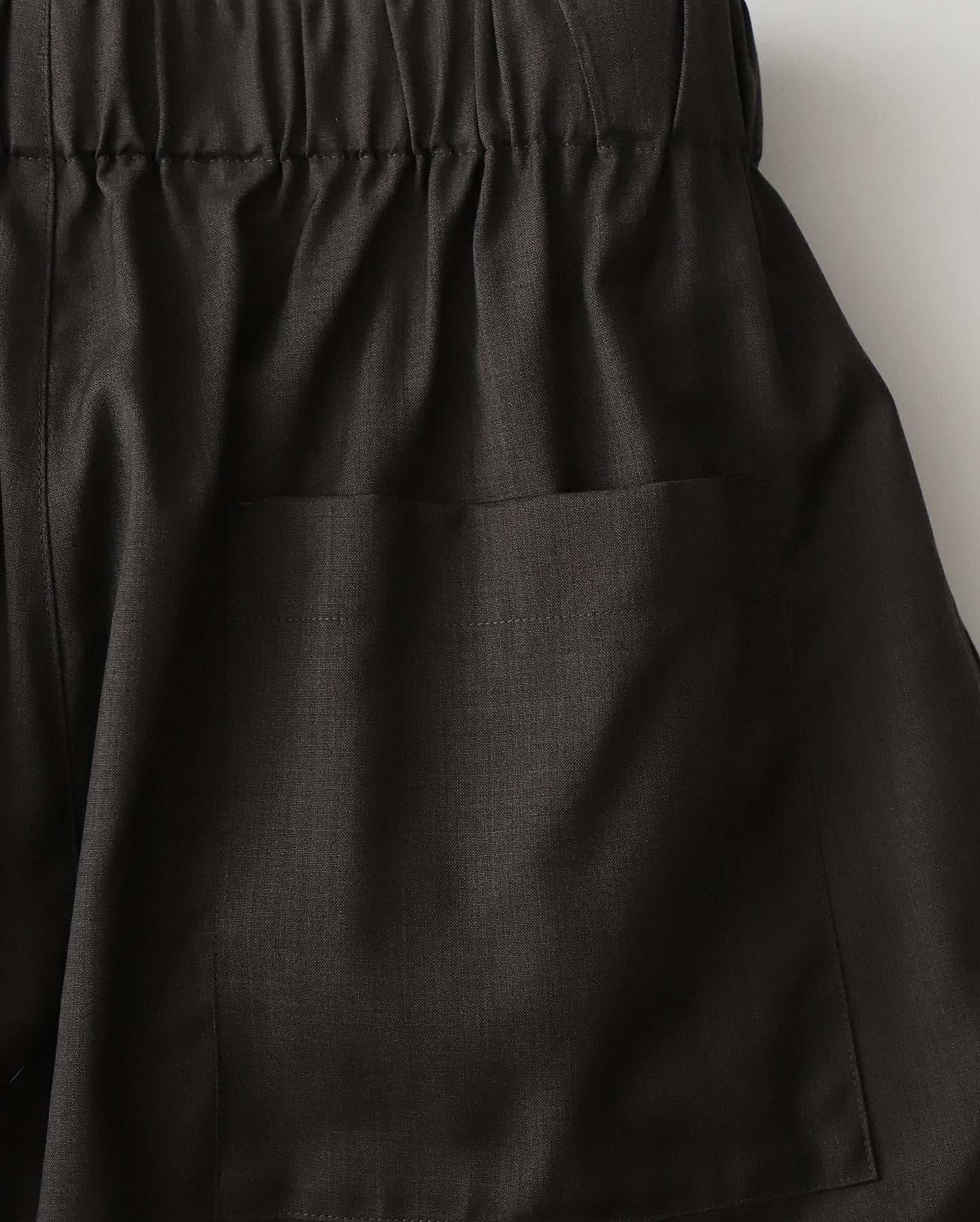 WOOL TROPICAL HAREM PANTS