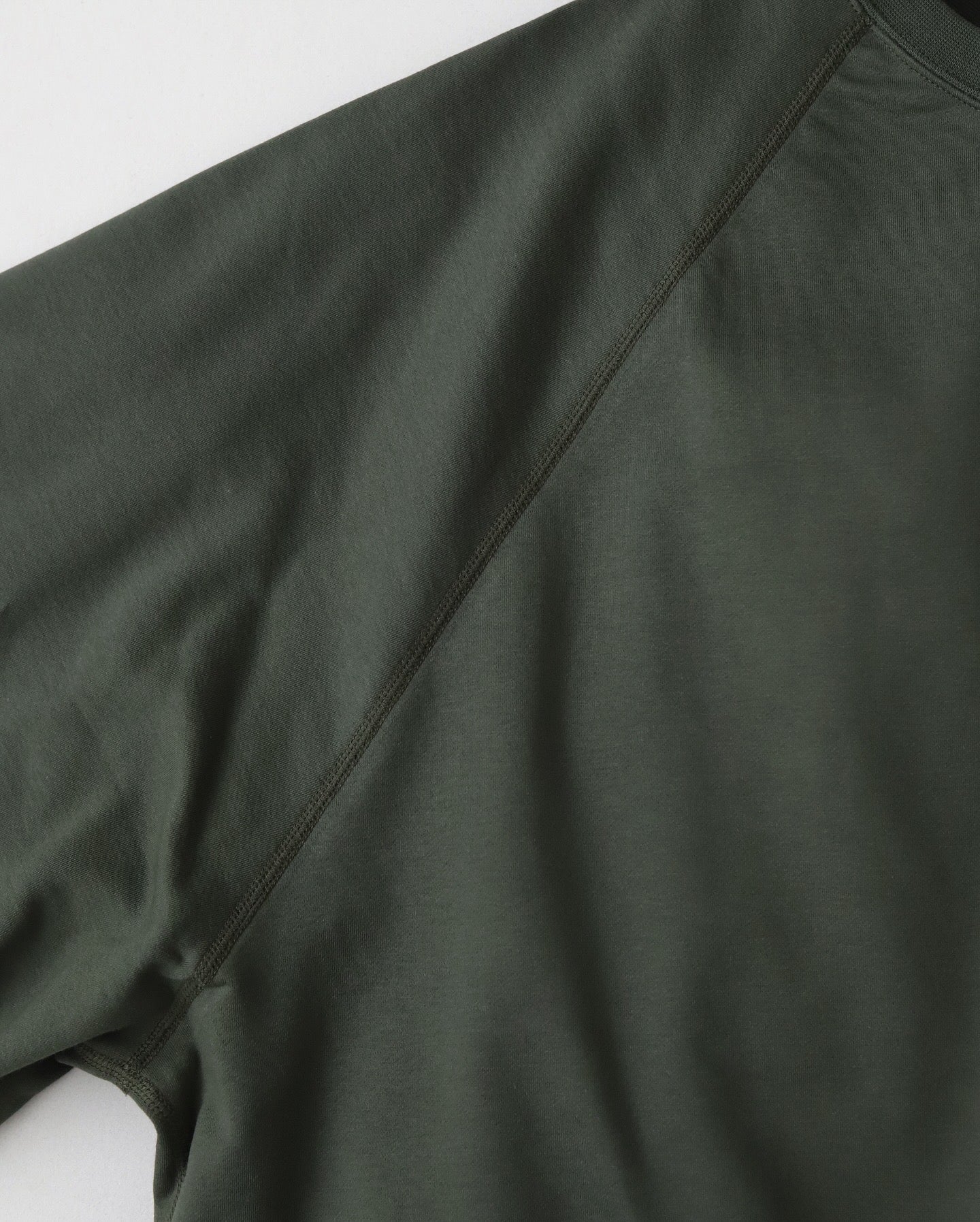 HARD TERRY CREW NECK SWEAT