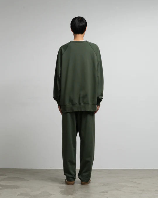 HARD TERRY CREW NECK SWEAT
